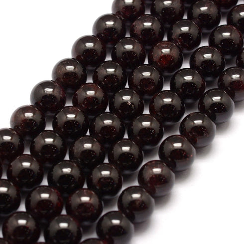Red Garnet Round 10 mm