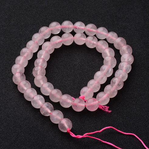 Rose Quartz Round 6 mm