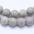 Silver Lined Jasper Round 8 mm