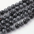 Snowflake Obsidian Round Beads 6mm