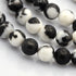 Zebra Jasper Round 8 mm Gemstone Strand