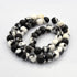 Zebra Jasper Round 8 mm Gemstone Strand
