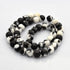 Zebra Jasper Round 8 mm Gemstone Strand