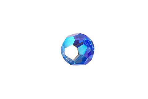 Faceted Round Sapphire (AB2X) 10mm 2pc