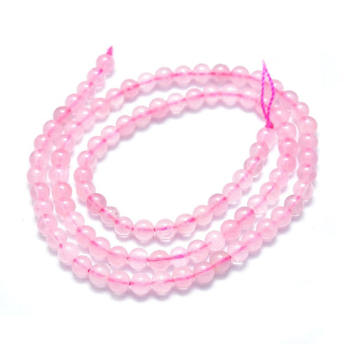 Rose Quartz Round Beads 4.5mm