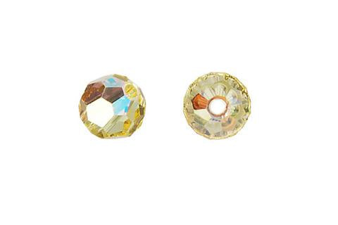 Faceted Round Jonquil (AB) 8mm 4pc