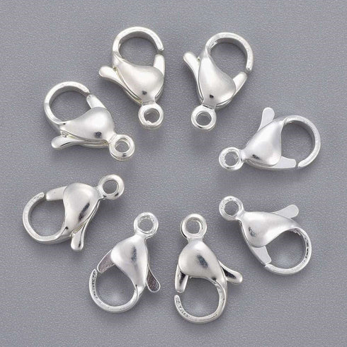 Stainless Steel Lobster Clasp 12X7X3.5mm 6pc