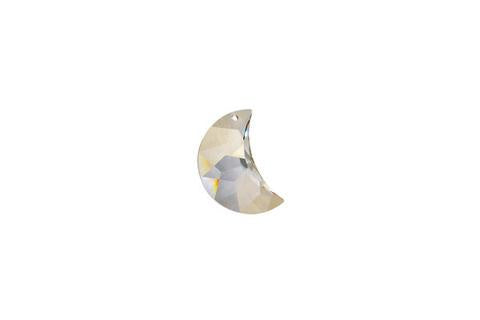 Moon Pendant Crystal (Silver Shade) 50mm 1pc