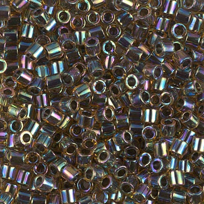 DBL0089 - Amber/Olive Inside Color Lined/Rainbow