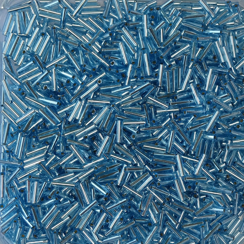 BGL6-0018 - 6mm Blue Topaz Transparent/Silver Lined