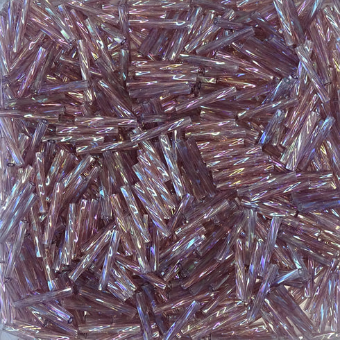 BGLTW12-0256 - 12mm Light Amethyst Trasnparent/Rainbow