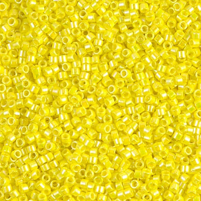 DB0160 - Yellow Opaque/Rainbow 10 grams