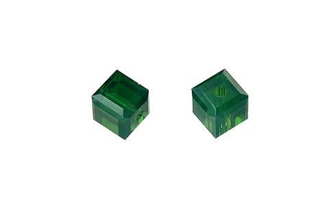 Cube Palace Green Opal 6mm 6pc