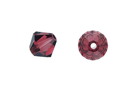 Bicone Burgundy 6mm 12pcs