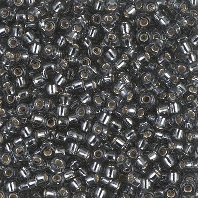8-0021 - Smoky Grey Transparent/Silver Lined 10 grams