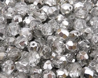 Crystal Labrador Faceted 3mm