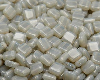 Czechmates Grey Opal 6mm