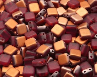 Czechmates Ruby Sun Set Matte 6mm