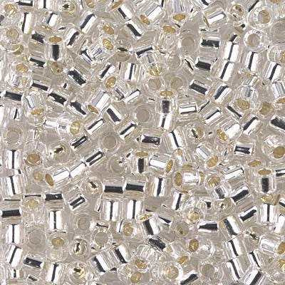 DBL0041 - Crystal Transparent/Silver Lined 10 grams