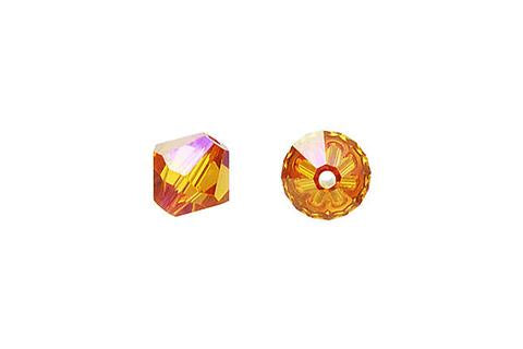 Bicone Topaz (AB2X) 6mm 12pcs