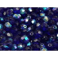 Cobalt Blue AB Faceted 3mm