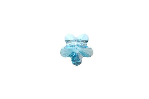Flower Aquamarine 5mm 8pc