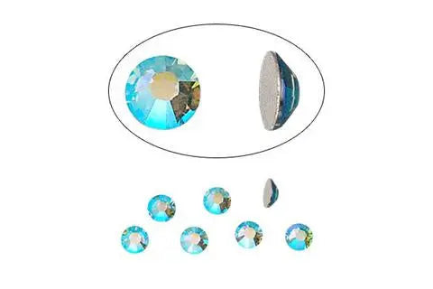 Aquamarine (AB) SS16 24pcs