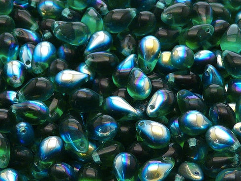 Teardrop Emerald AB 6X9mm