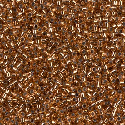 DB0181 - Light Topaz/Copper Inside Color Lined 10 grams