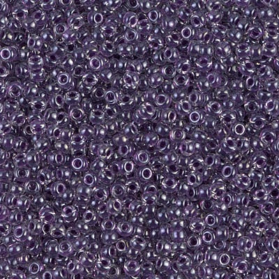 11-0223 - Crystal/Royal Purple Inside Color Lined 10 grams