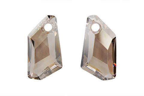 De-Art Pendant Crystal (Silver Shade) 18mm 1pc