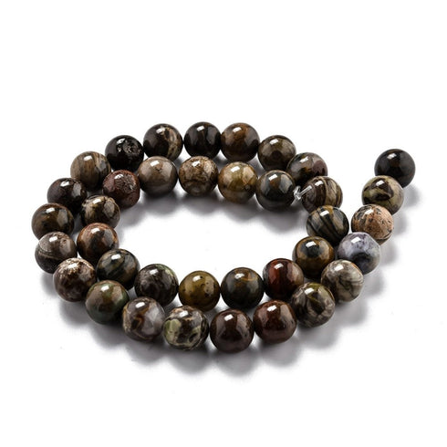 Ocean Jasper Round Beads 10.5mm