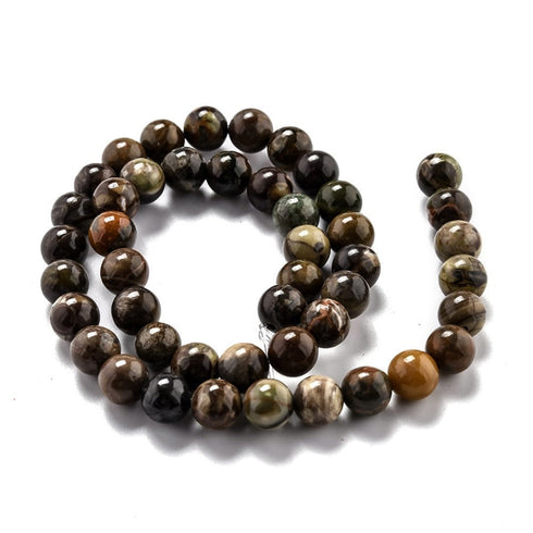 Ocean Jasper Round Beads 8mm