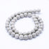 Silver Lined Jasper Round Beads 6mm