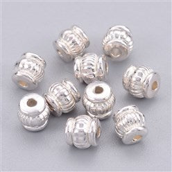 Tibetan Style Spacer Silver 5mm 12pc